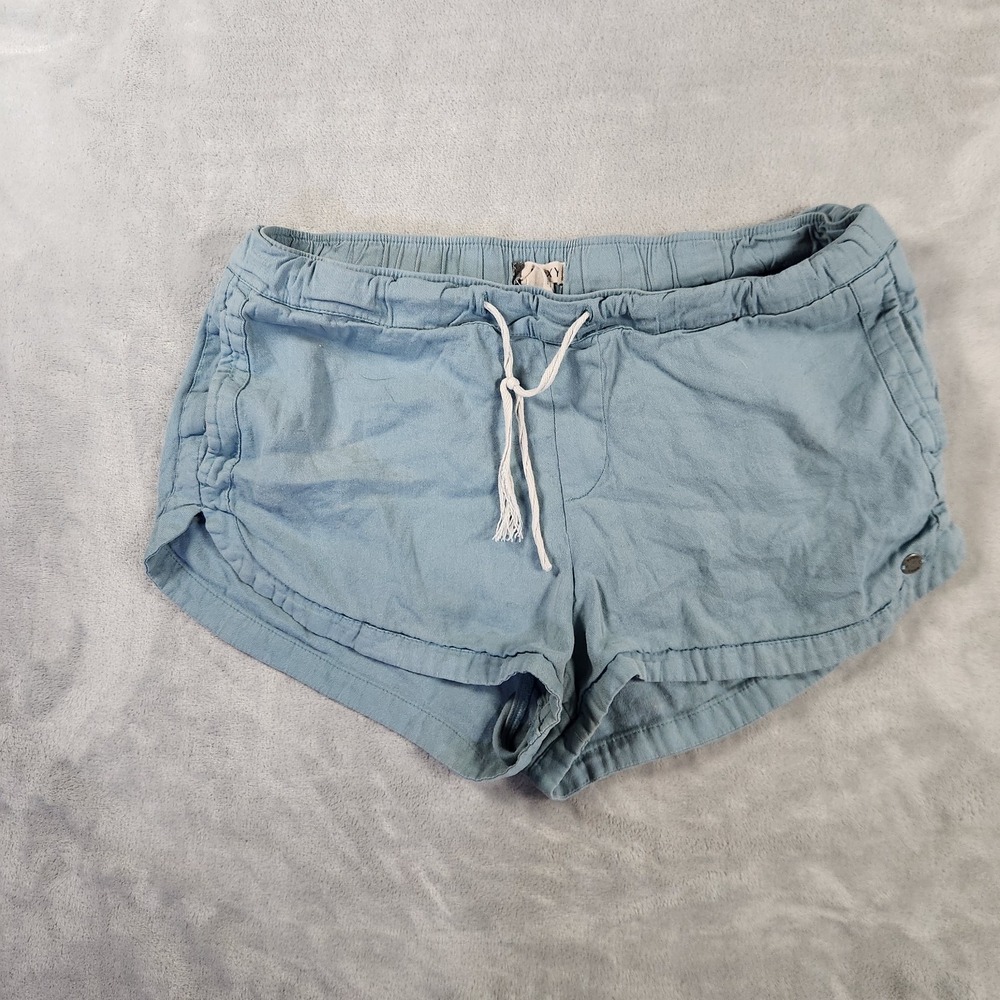 Roxy Light Blue Women's Drawstring Shorts